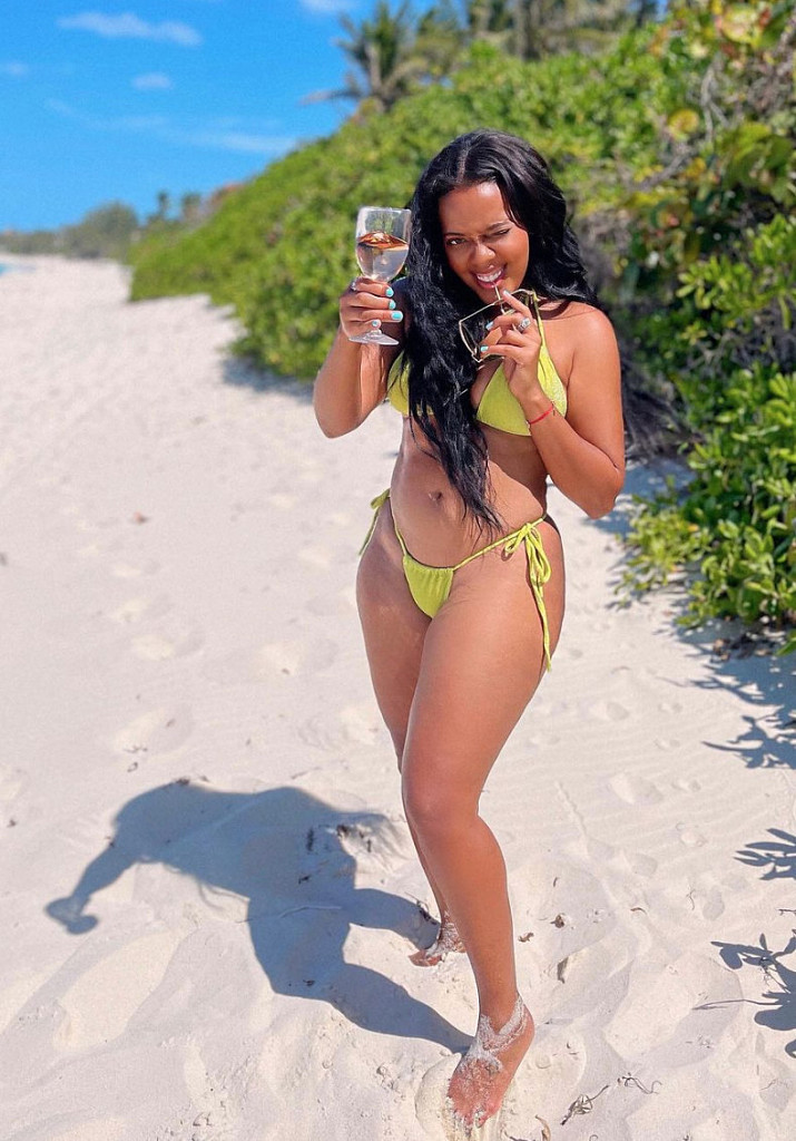 Bikini News Daily Angela Simmons Is Dancing Around In A Bikini