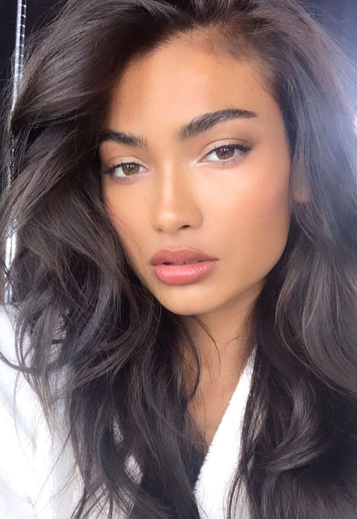 Bikini News Daily - Kelly Gale relaxing on the beach wearing a snake ...