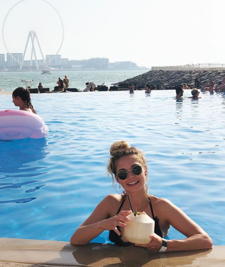 Sexy Nigora Bannatyne And Her Husband Enjoy Dubai Getaway
