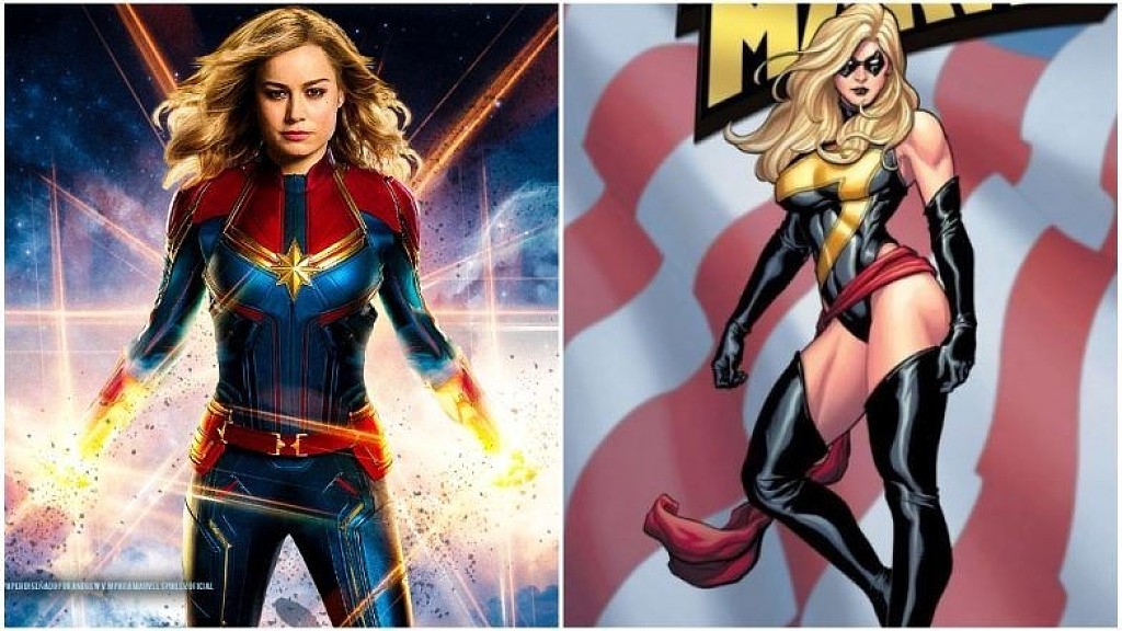 Some fans were hoping Brie Larson in Captain Marvel would be wearing the in...